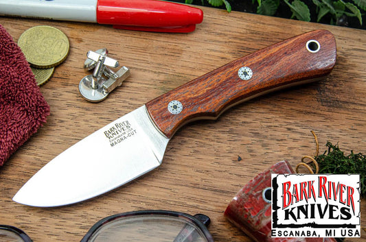 バークリバー PSK EDC MagnaCut スネークビーン ウッド - モザイクピン