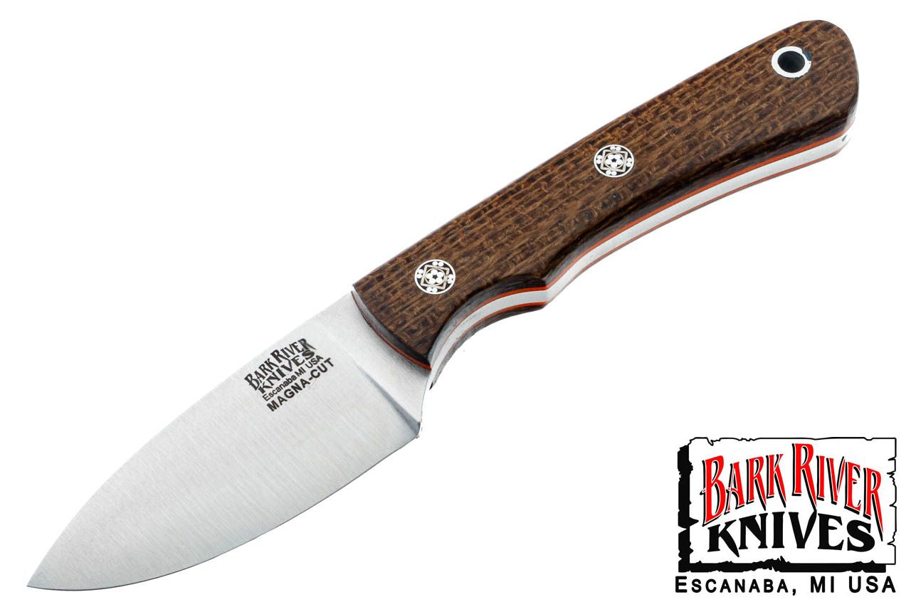 バークリバー PSK EDC MagnaCut タン バーラップ マイカルタ - オレンジライナー - モザイクピン