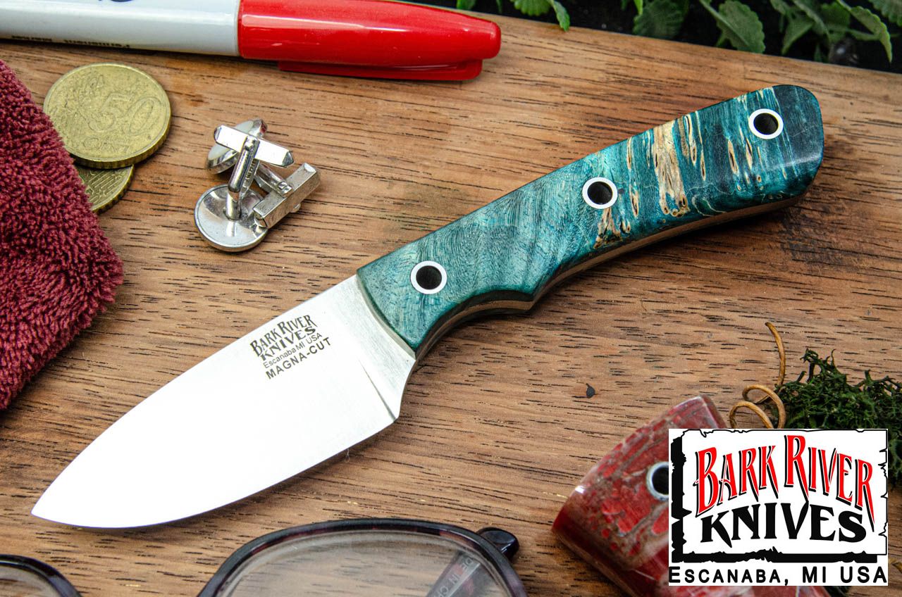 バークリバー PSK EDC MagnaCut ティール メイプルバール - ホローピン