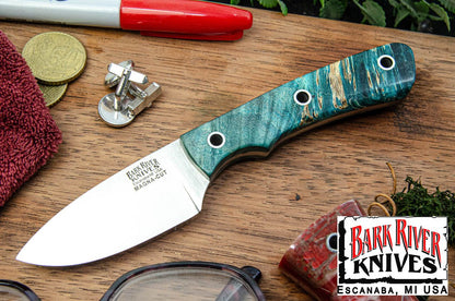 バークリバー PSK EDC MagnaCut ティール メイプルバール - ホローピン