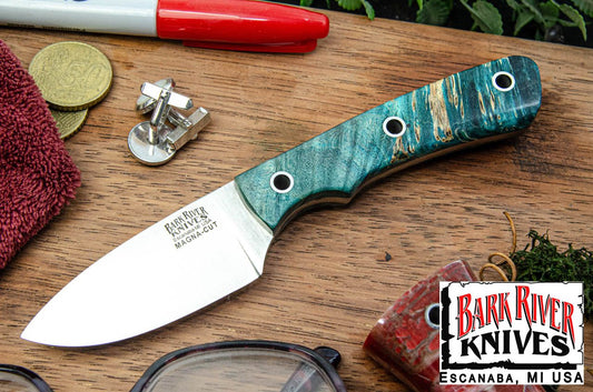 バークリバー PSK EDC MagnaCut ティール メイプルバール - ホローピン