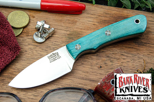 バークリバー PSK EDC MagnaCut ティール メイプルバール - ホワイト ライナー - モザイクピン