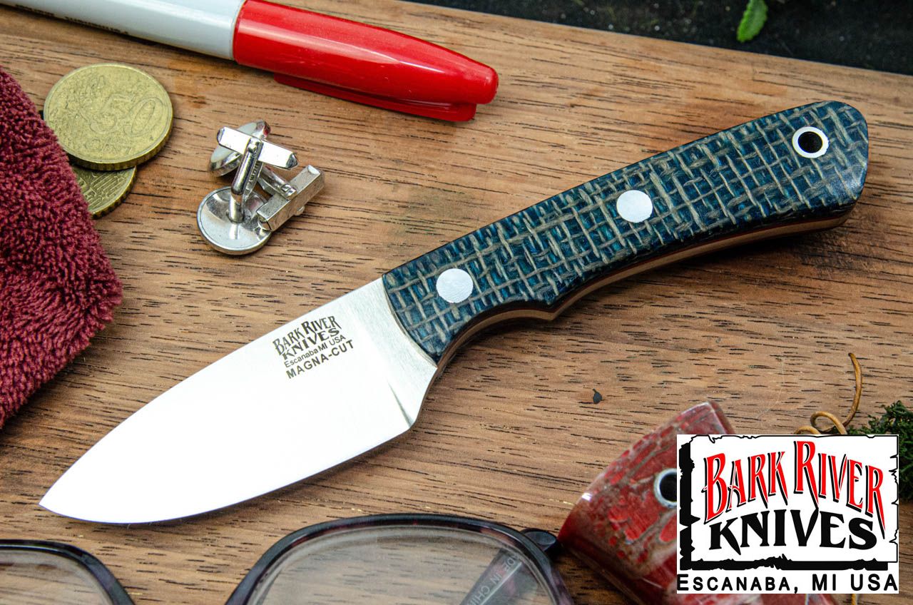 バークリバー PSK EDC MagnaCut ターコイズ バーラップ マイカルタ - レッドライナー
