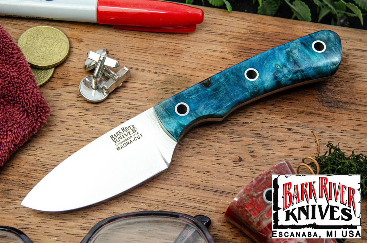 バークリバー PSK EDC MagnaCut ターコイズ メイプルバール - ホローピン