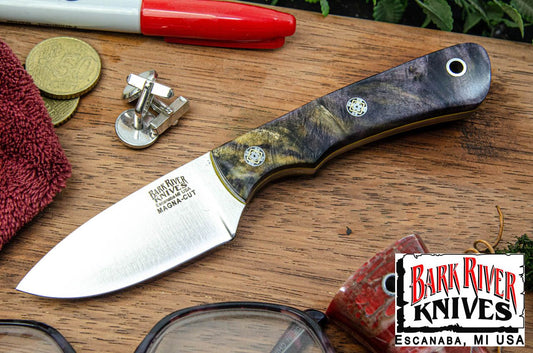 バークリバー PSK EDC MagnaCut イエロー ＆ パープル メイプルバール - イエローライナー - モザイクピン