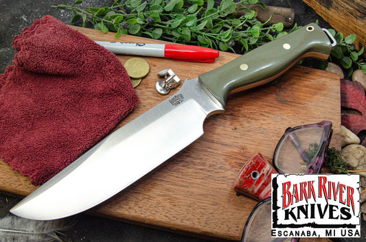 バークリバー ブレード レイド ブラボー サバイバー 3V レンジャー グリーン G-10 - ブラスピン