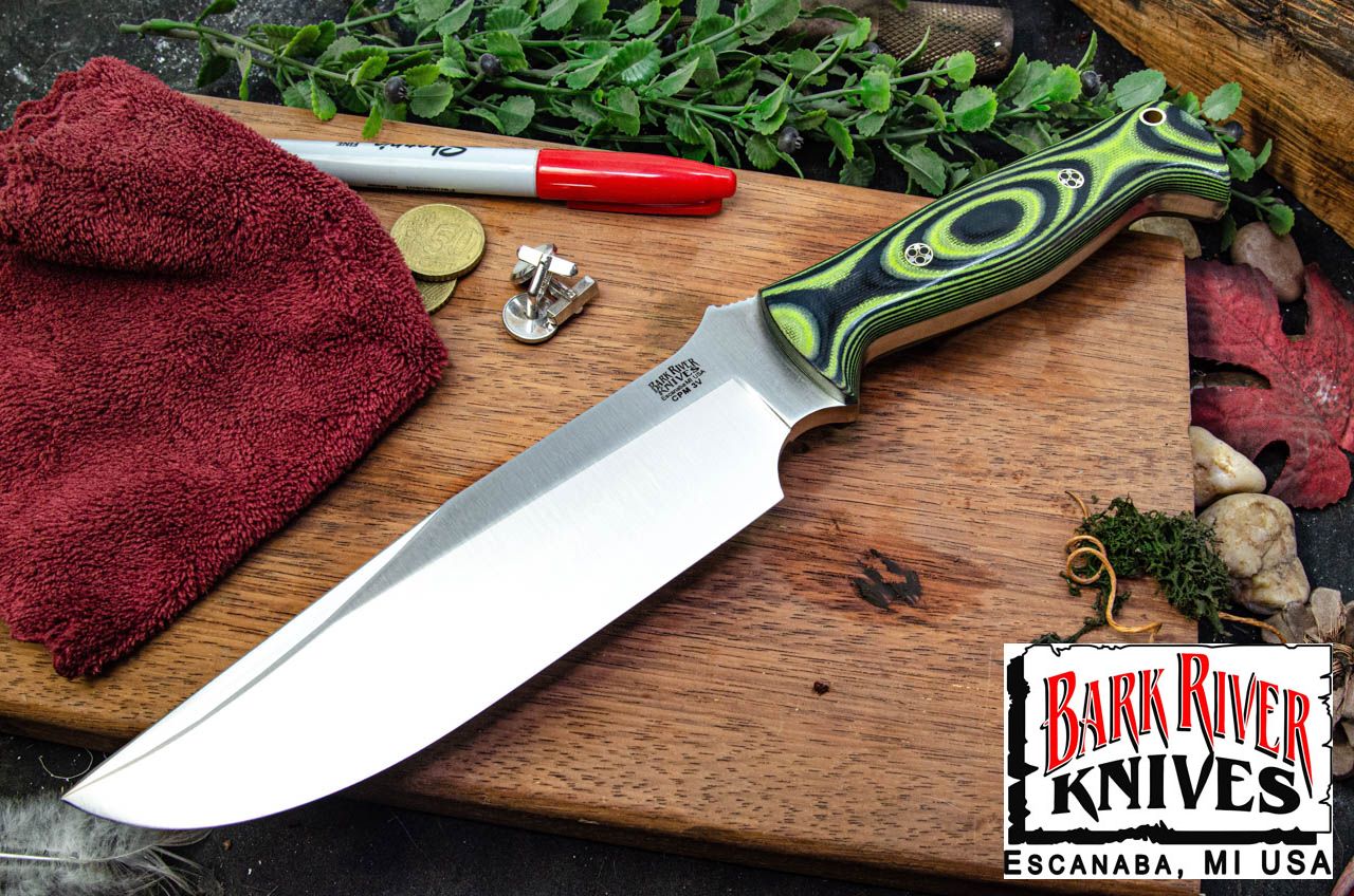 バークリバー ブレード レイド ブラボー サバイバー 3V トキシック グリーン ＆ ブラック G-10 モザイクピン