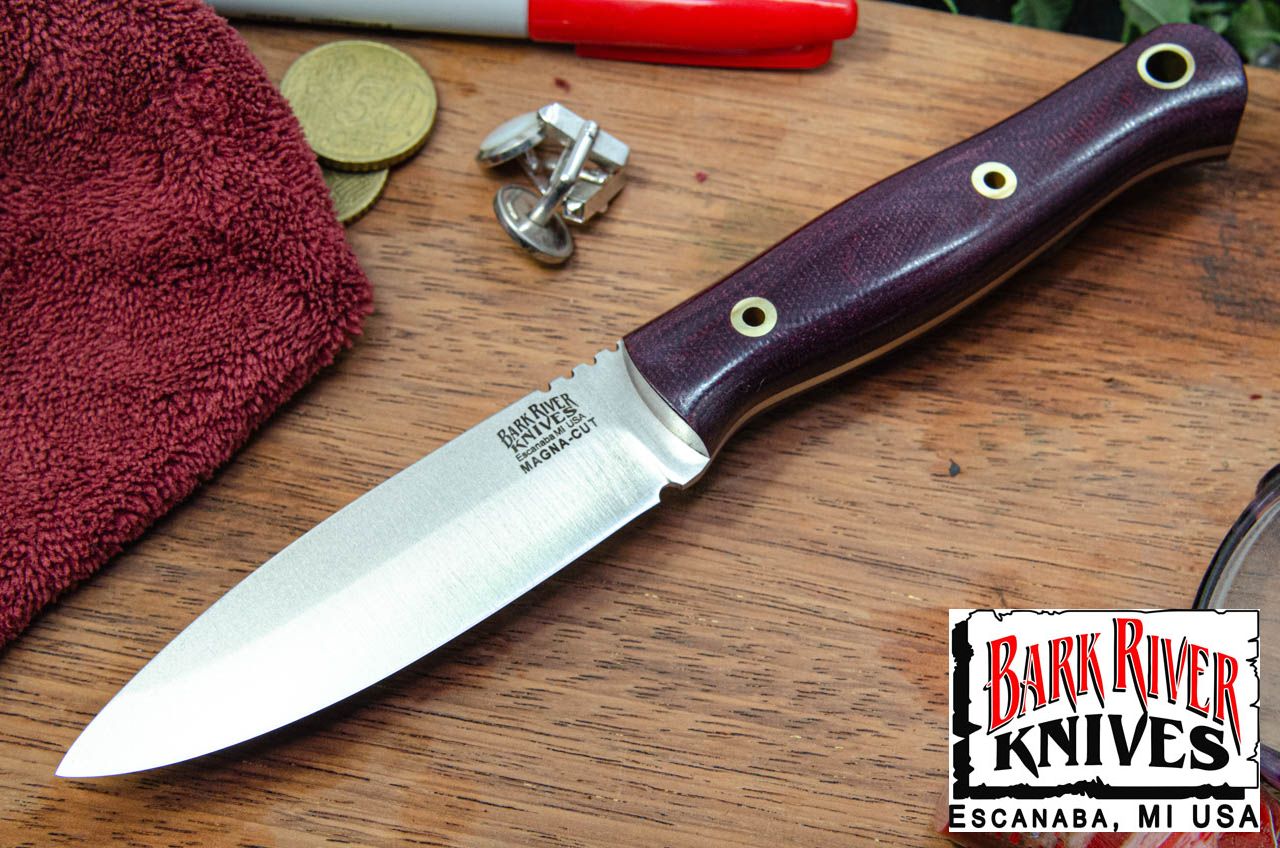 バークリバー ブレード レイド ブッシュクラフト スカウト MagnaCut バーガンディ キャンバス マイカルタ - ホロー ブラスピン