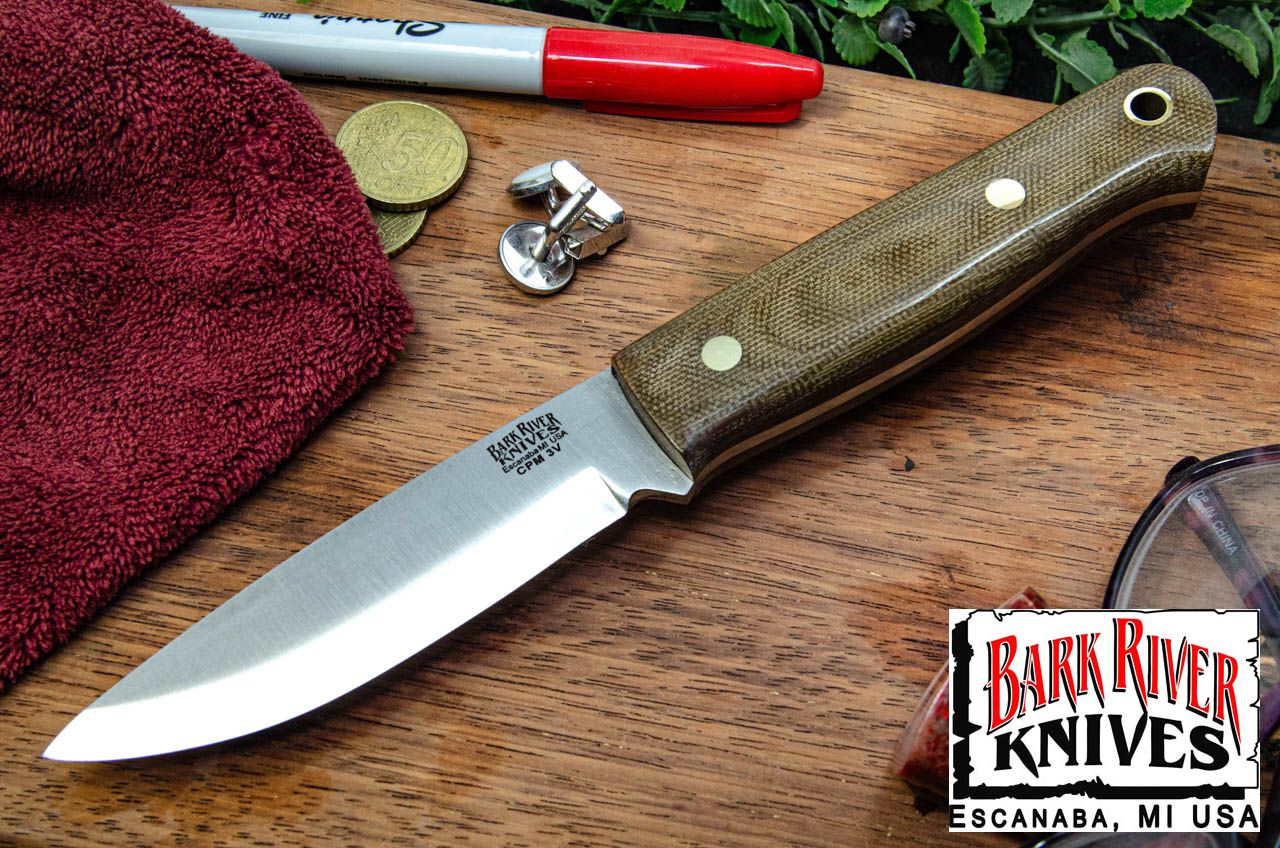 バークリバー ブレード レイド ブッシュクラフター LT 3V グリーン キャンバス マイカルタ - ブラスピン