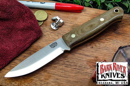 バークリバー ブレード レイド ブッシュクラフター LT 3V グリーン キャンバス マイカルタ - ブラスピン