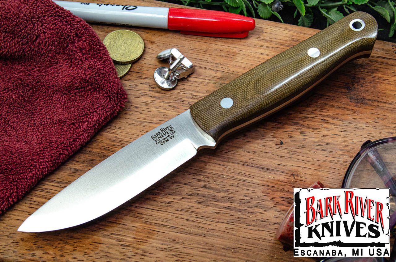 バークリバー ブレード レイド ブッシュクラフター LT 3V グリーン キャンバス マイカルタ - ブラスピン