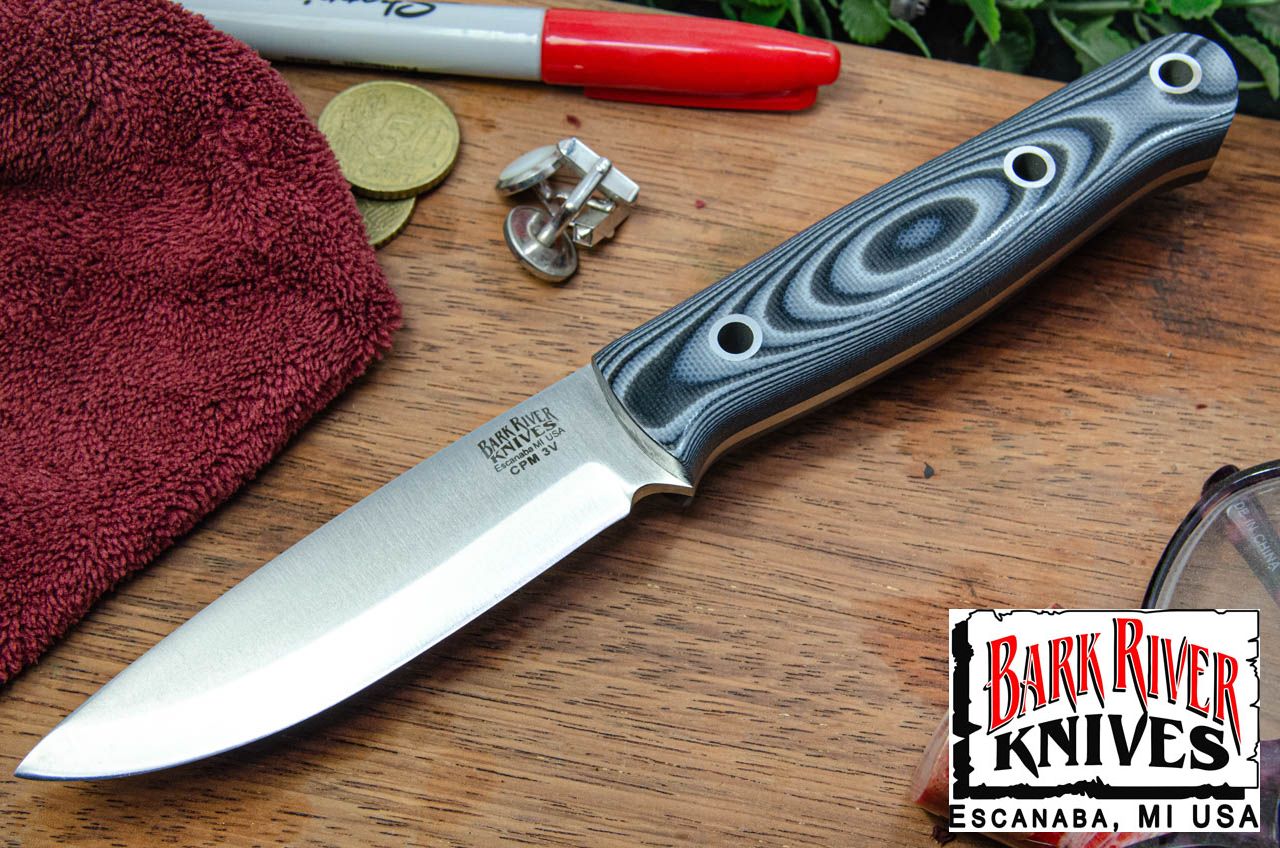 バークリバー ブレード レイド ブッシュクラフター LT 3V ミッドナイトタイガー G-10 - ホローピン