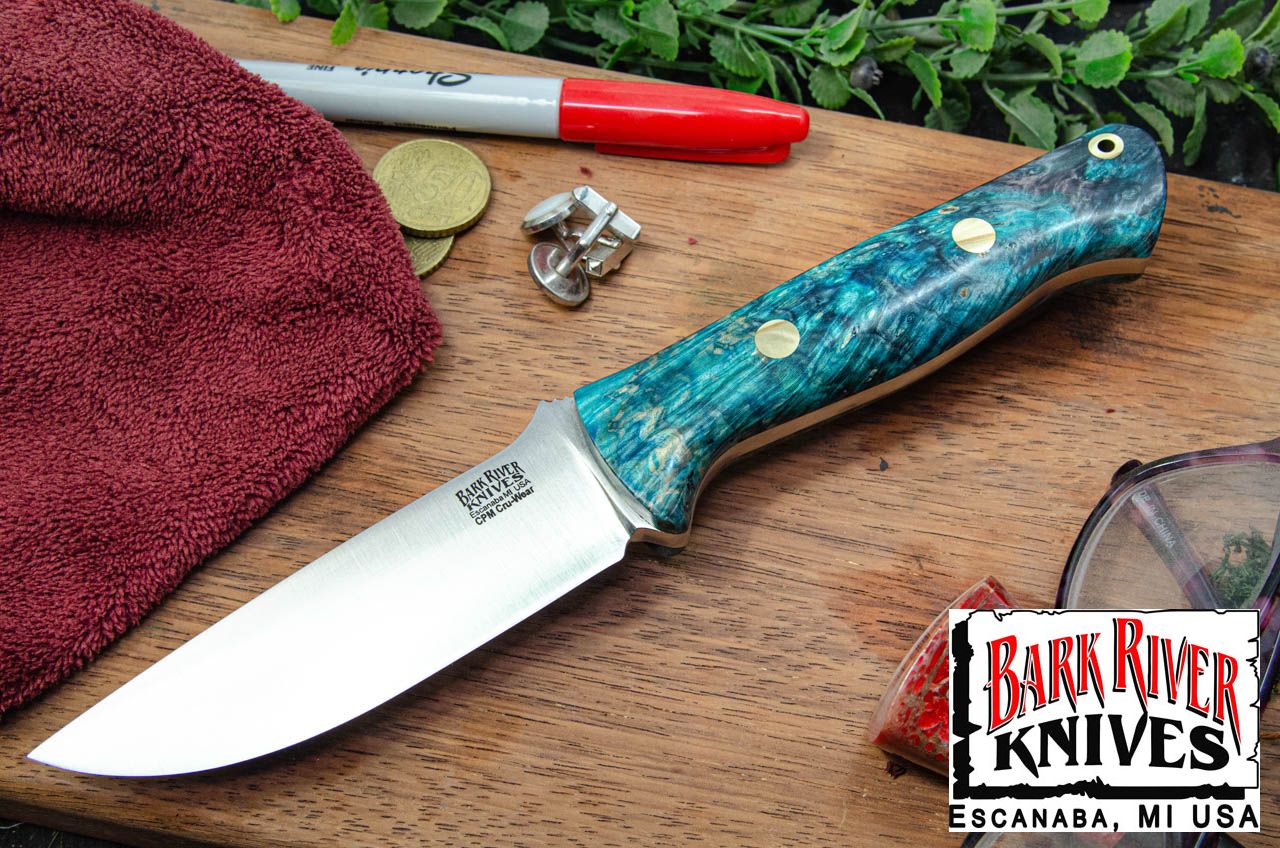 バークリバー ブレード レイド カスタム ブラボー 1 Cru-Wear ティール ＆ ブラック メイプルバール - ブラスピン