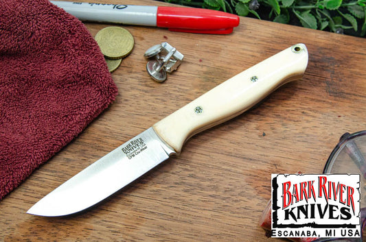 バークリバー ブレード レイド ミニガニー MagnaCut - ランプレス - アンティーク ボーン リネン マイカルタ - モザイクピン