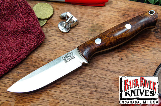 バークリバー ブレード レイド ミニガニー MagnaCut - ランプレス - ダークカーリーメイプル - ブラック ライナー