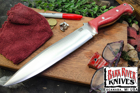 バークリバー ブレード レイド ピッグスティッカー CPM-154 レッド キャンバス マイカルタ