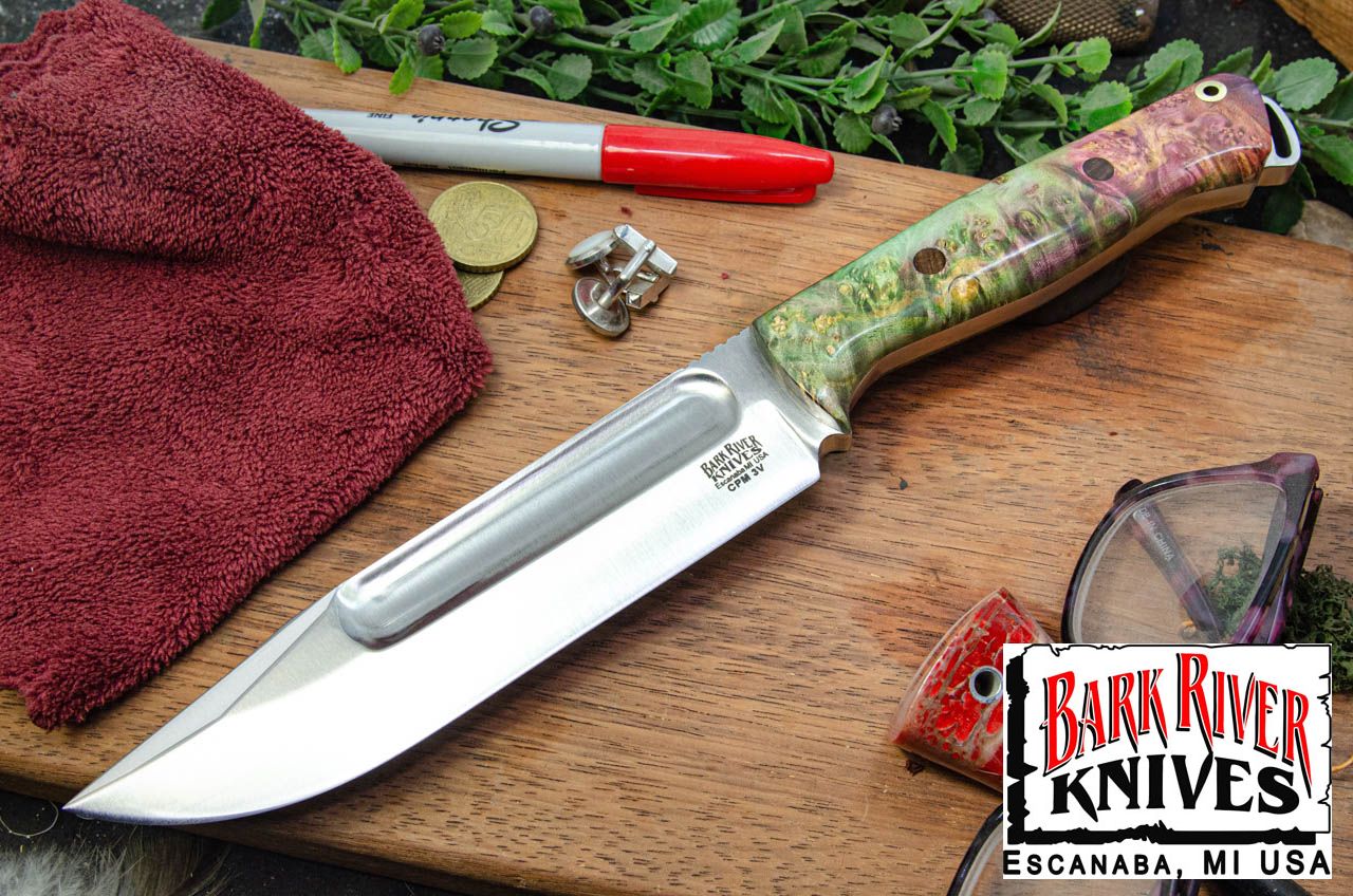 バークリバー ブレード レイド スクワッドリーダー II 3V グリーン ＆ チェリー メイプルバール - ナチュラル ピン