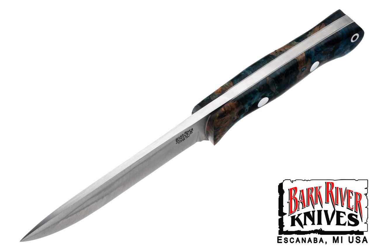 バークリバー ブレード レイド カスタム ブラボー 1.25 3V ブルー ＆ ブラウン メイプルバール - ホワイト ライナー