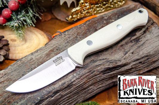 バークリバー ブレード レイド ガニー LT MagnaCut アイボリー G-10 - シック ナチュラルライナー