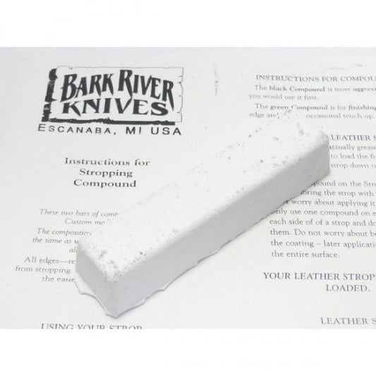 バークリバー Bark River 革砥　研磨剤　ストロップ用コンパウンド 白 ホワイト 5.6oz 160g