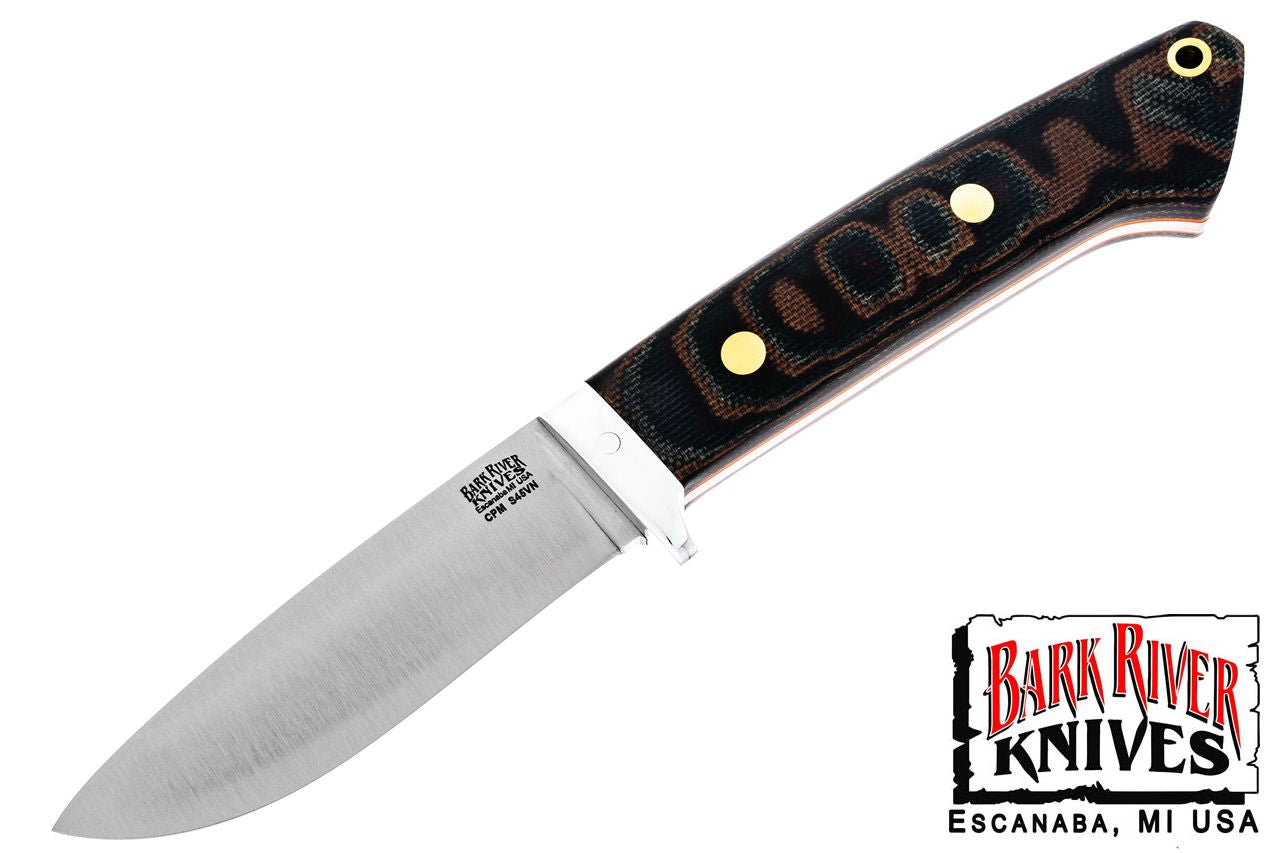 クラッシック ドロップポイント ハンター MagnaCut スネーキン バーガンディ マイカルタ - オレンジライナー - ブラスピン