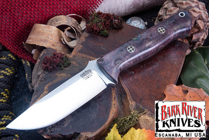 ブラボー 1 3V ディープ パープル メイプルバール - モザイクピン