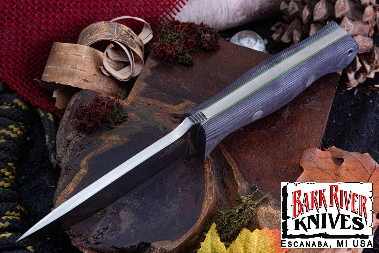 ブラボー 1 3V パープル & ブラック シュアタッチ - マット - トキシック グリーンライナー