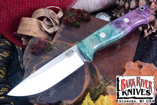 ブラボー 1 3V ティール & パープル メイプルバール - ランプレス