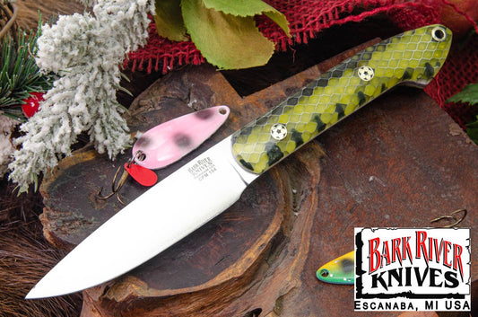 バークリバー バード ＆ トラウト CPM-154 ラージ マウス バス アクリリック - ホワイト ライナー - モザイクピン