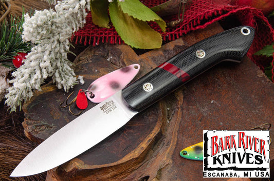 バークリバー バード ＆ トラウト CPM-154 ブラック キャンバス マイカルタ - ブロッディ ベイシン スペーサー - モザイクピン