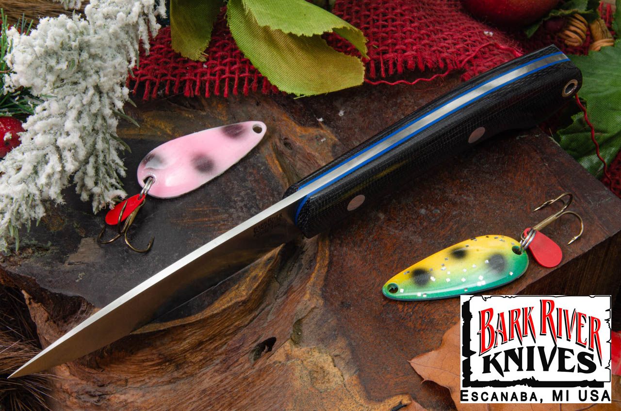 バークリバー バード ＆ トラウト CPM-154 ブラック キャンバス マイカルタ - ブルーライナー