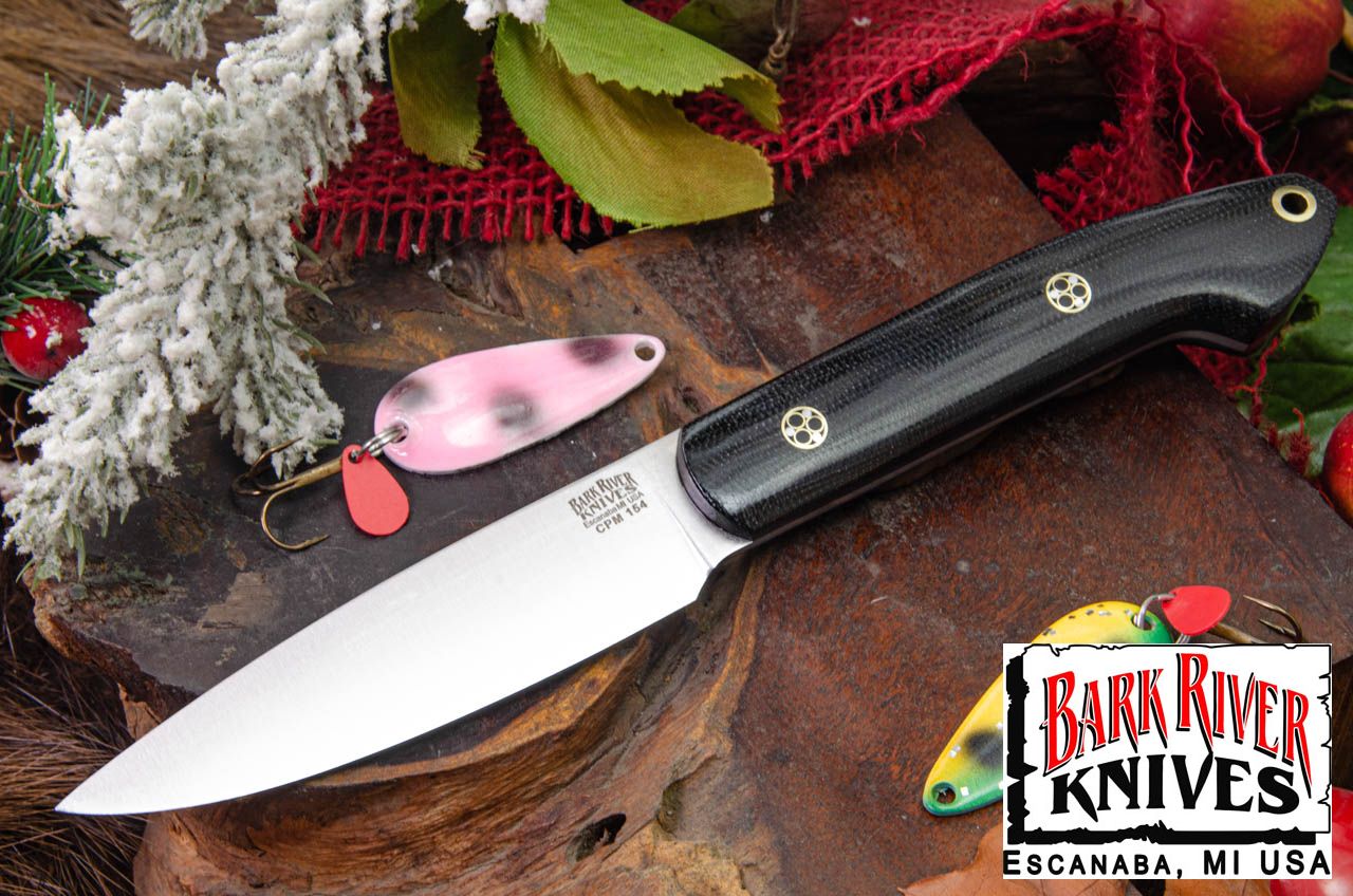 バークリバー バード ＆ トラウト CPM-154 ブラック キャンバス マイカルタ - モザイクピン