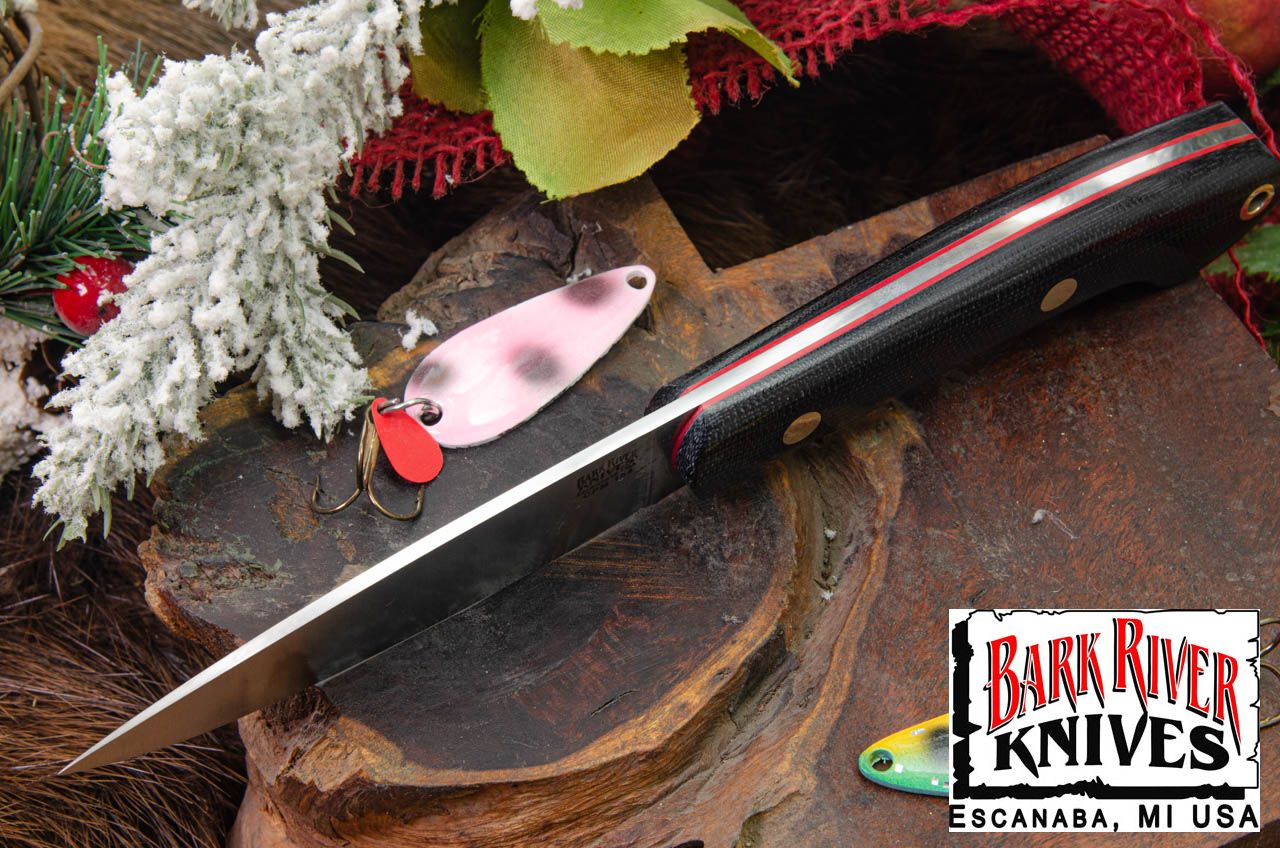 バークリバー バード ＆ トラウト CPM-154 ブラック キャンバス マイカルタ - レッドライナー - ブラスピン