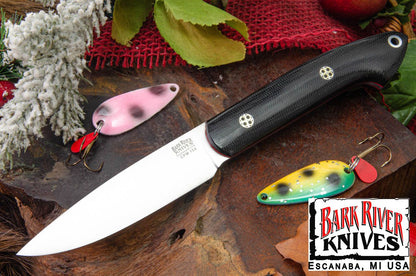 バークリバー バード ＆ トラウト CPM-154 ブラック キャンバス マイカルタ - レッドライナー - モザイクピン