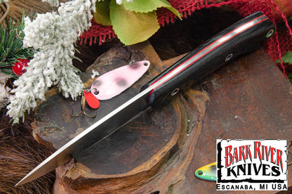 バークリバー バード ＆ トラウト CPM-154 ブラックリネンマイカルタ - レッドライナー - ホローピン