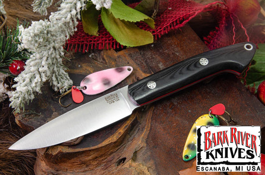 バークリバー バード ＆ トラウト CPM-154 ブラックリネンマイカルタ - レッドライナー - モザイクピン