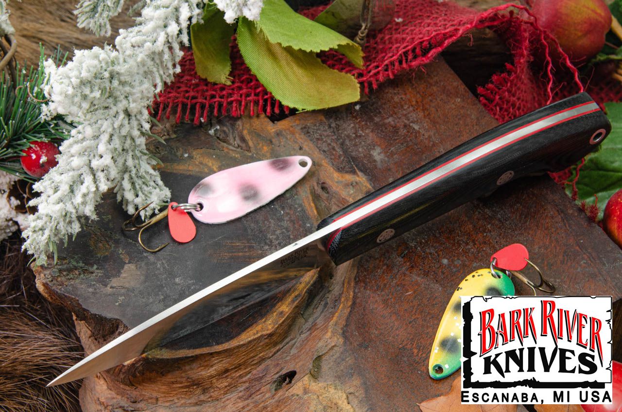 バークリバー バード ＆ トラウト CPM-154 ブラックリネンマイカルタ - レッドライナー - モザイクピン