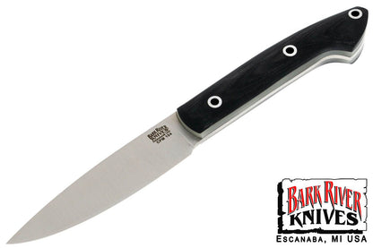 バークリバー バード ＆ トラウト CPM-154 ブラック シュアタッチ - マット - グロウ インザ ダーク ライナー - ホローピン