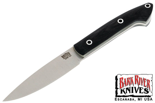 バークリバー バード ＆ トラウト CPM-154 ブラック シュアタッチ - マット - グロウ インザ ダーク ライナー - ホローピン