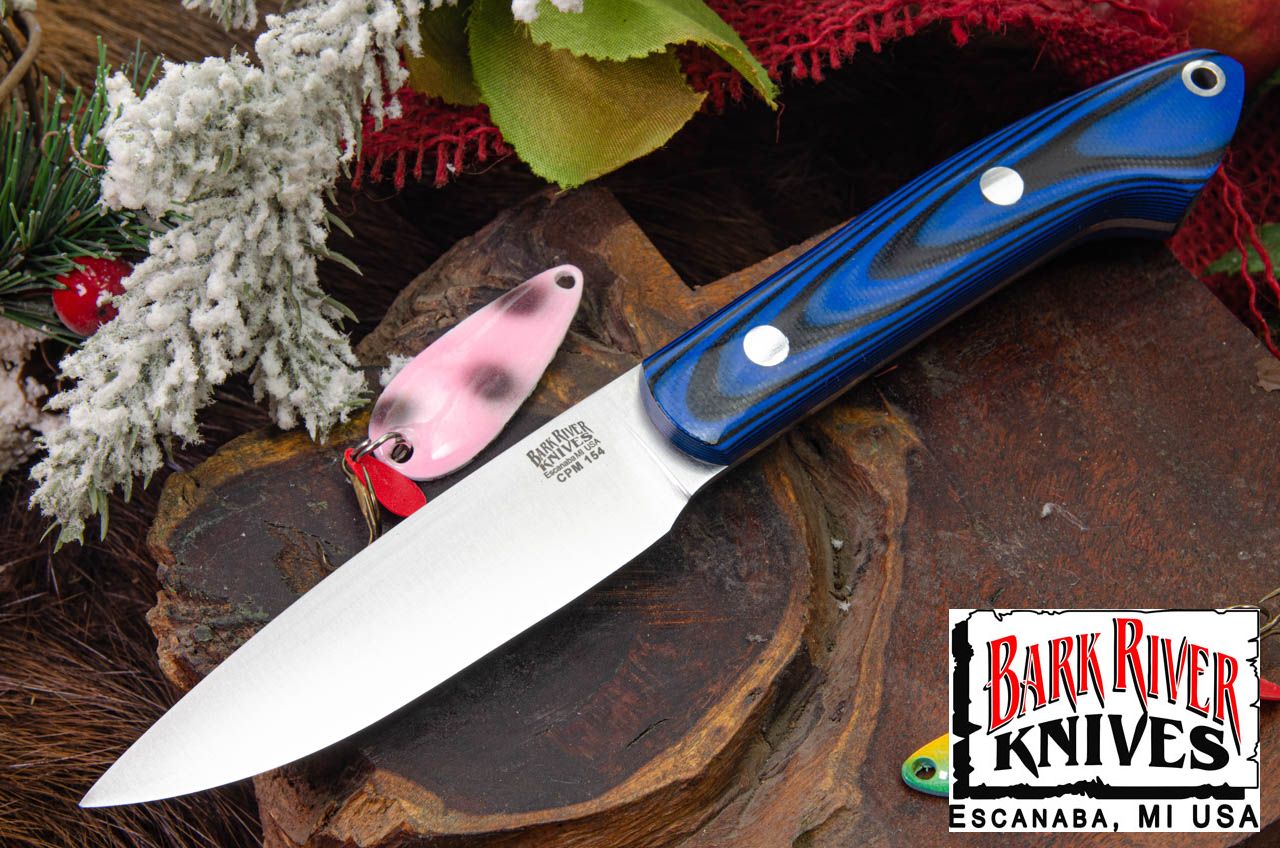 バークリバー バード ＆ トラウト CPM-154 ブルー ＆ ブラック G-10