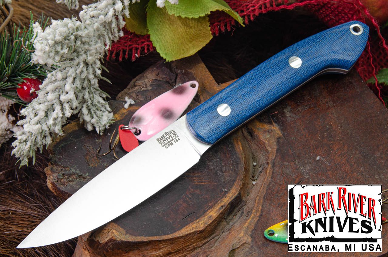 バークリバー バード ＆ トラウト CPM-154 ブルー デニム - ホワイト ライナー