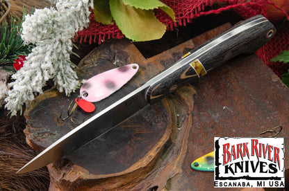 バークリバー バード ＆ トラウト CPM-154 ボグオーク - ディノボーン スペーサー - ホワイト ライナー - モザイクピン #1