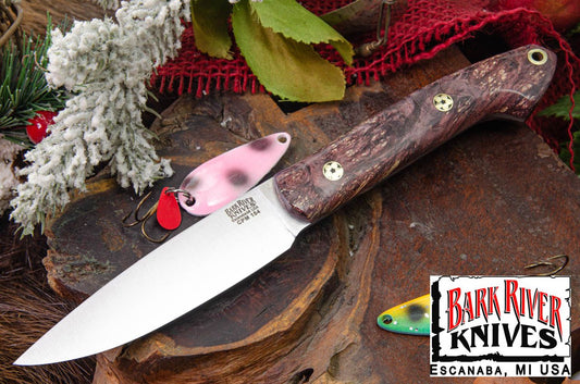 バークリバー バード ＆ トラウト CPM-154 チェリー メイプルバール - モザイクピン #1