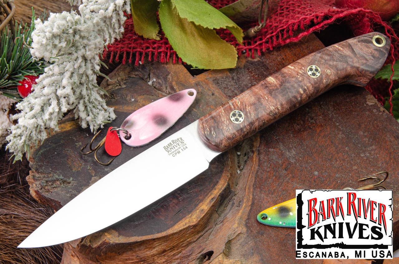 バークリバー バード ＆ トラウト CPM-154 チェリー メイプルバール - モザイクピン #2