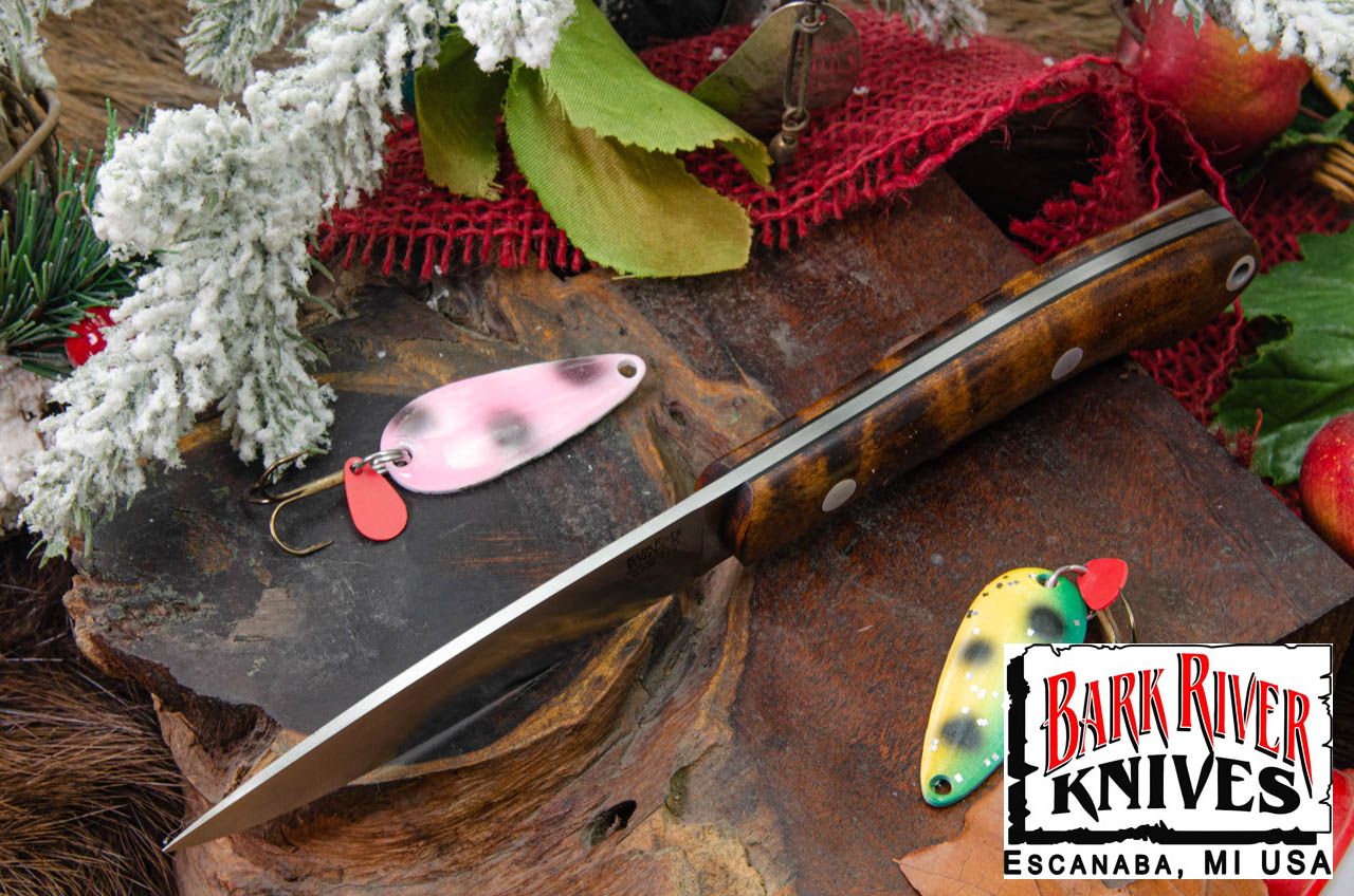 バークリバー バード ＆ トラウト CPM-154 ダークカーリーメイプル - ブラック ライナー #2