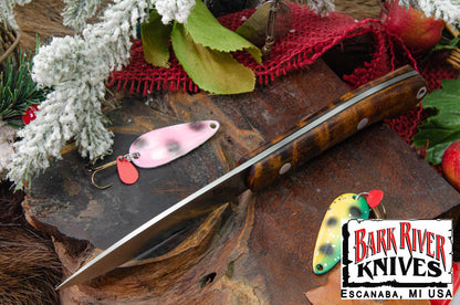 バークリバー バード ＆ トラウト CPM-154 ダークカーリーメイプル - ブラック ライナー #2