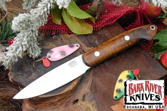 バークリバー バード ＆ トラウト CPM-154 ダークカーリーメイプル - ブラック ライナー #3