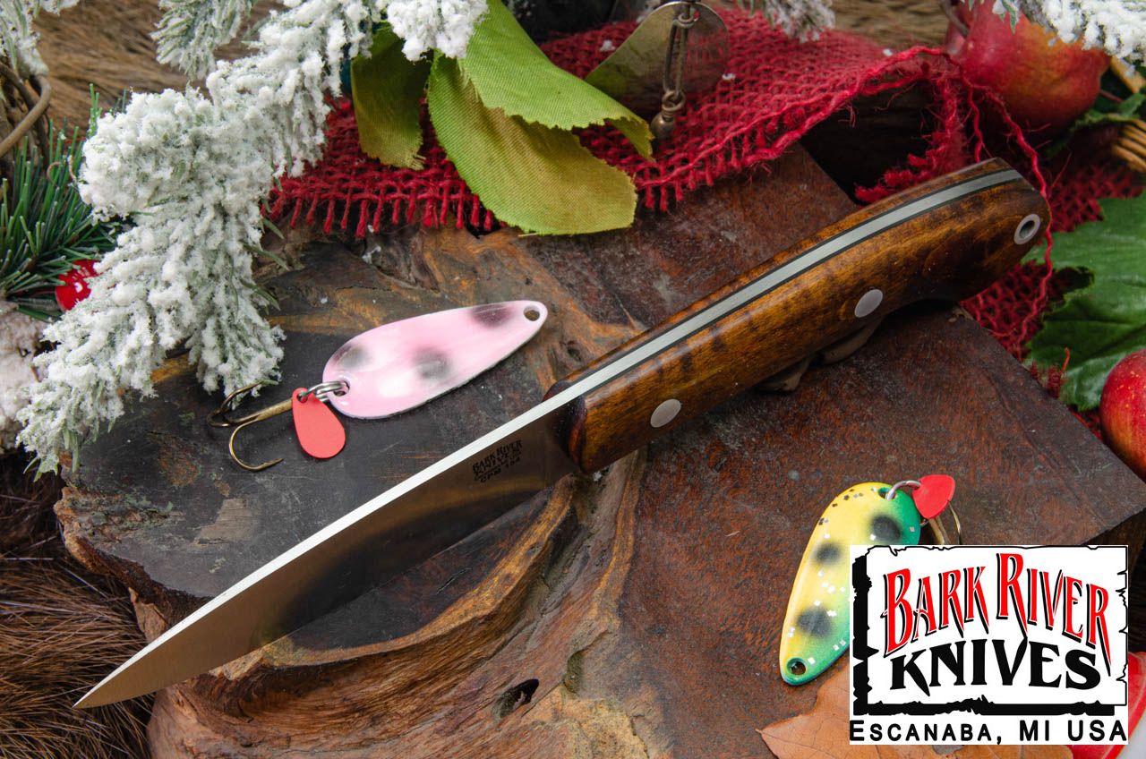 バークリバー バード ＆ トラウト CPM-154 ダークカーリーメイプル - ブラック ライナー #3