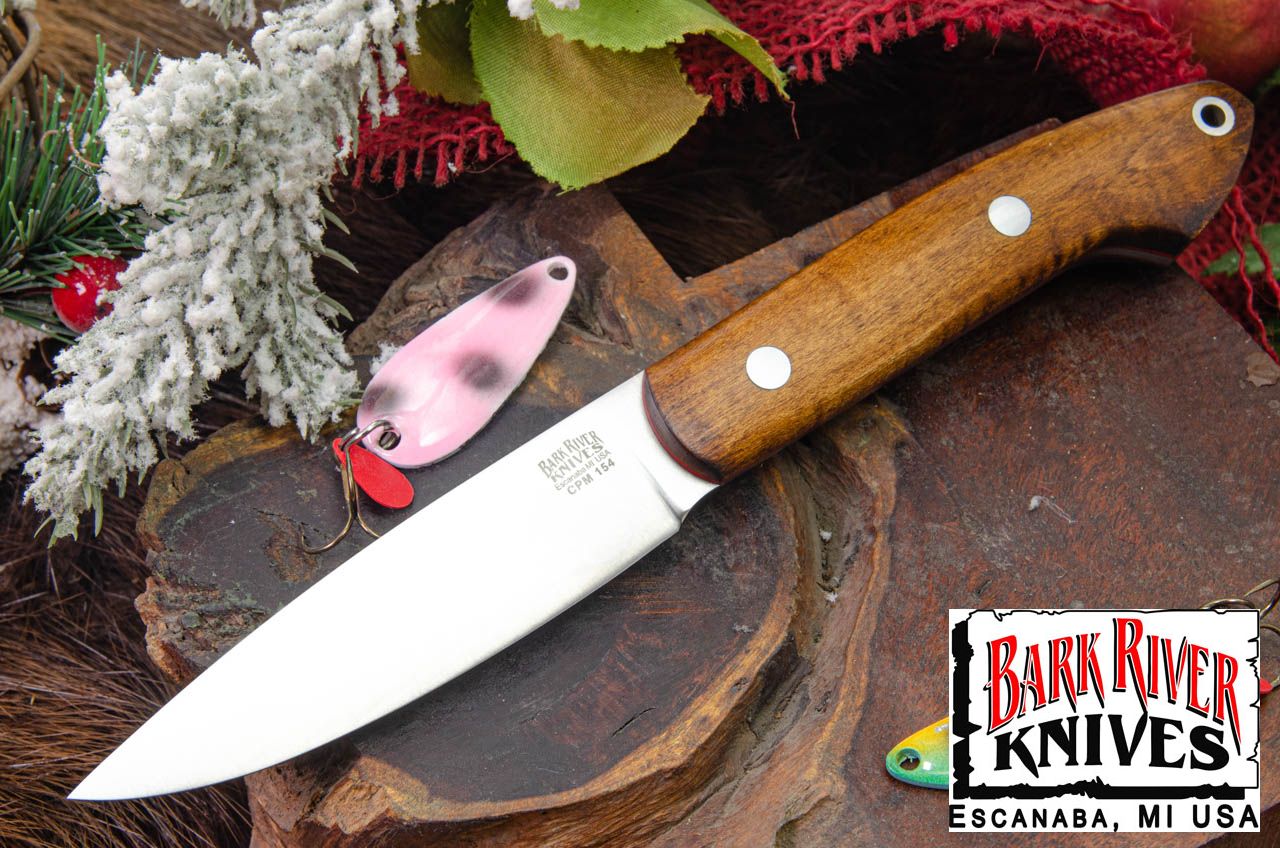 バークリバー バード ＆ トラウト CPM-154 ダークカーリーメイプル - レッドライナー #1