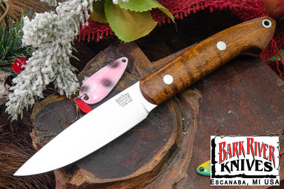 バークリバー バード ＆ トラウト CPM-154 ダークカーリーメイプル - レッドライナー #2